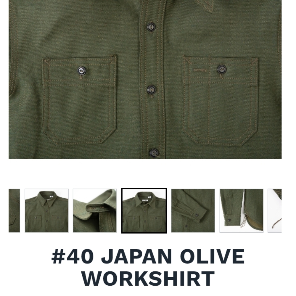Gustin Japan Olive Workshirt